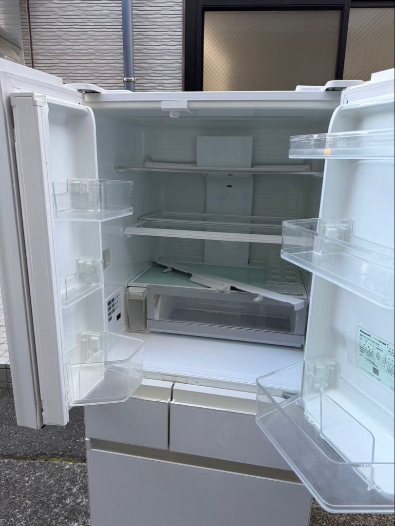 Panasonic 冷蔵庫 2019年製 6ドア NR-SPF454X-W 美品
