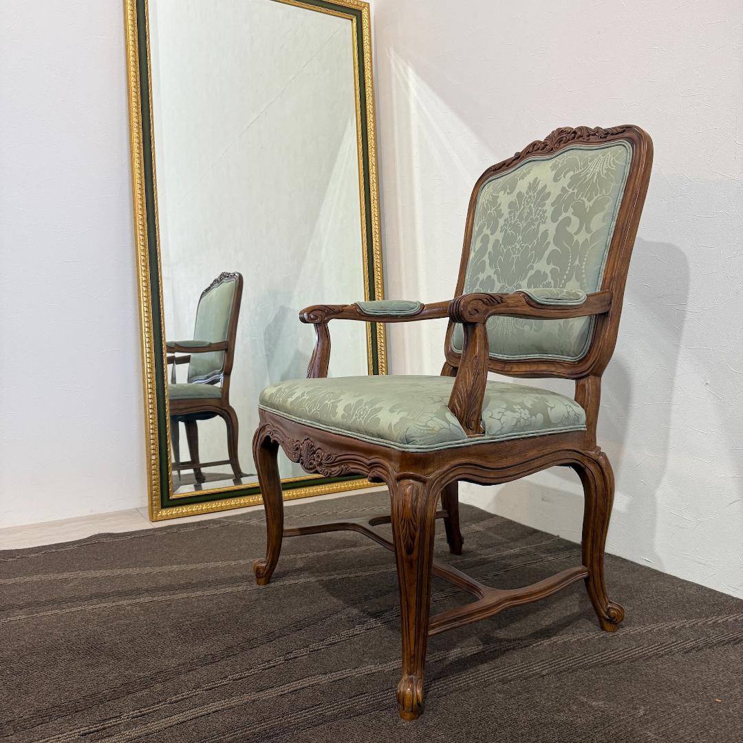 ドレクセル　DREXEL　アームチェア　アンティーク　ヴィンテージ　椅子