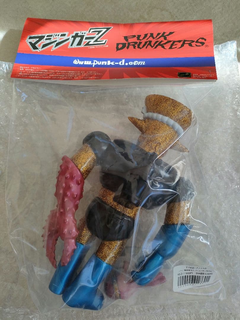 【パンクドランカーズ】魔神我亜Z(ゴールドギガラメVer.)