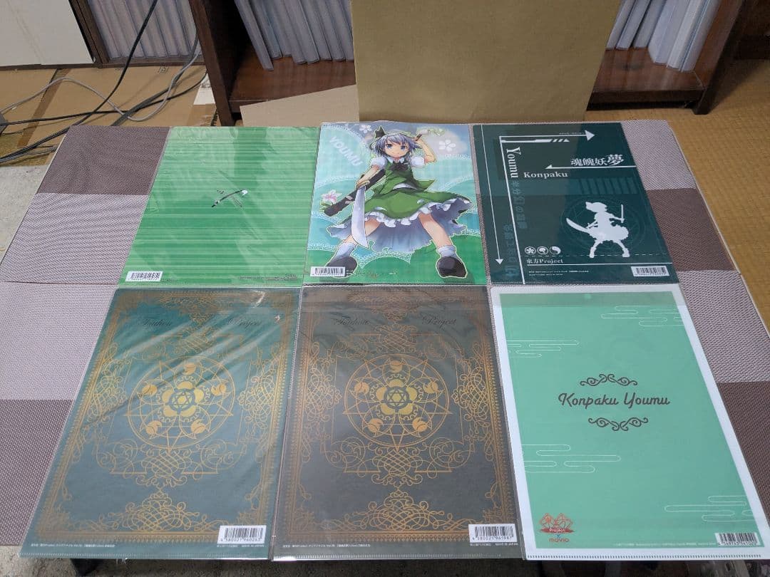 東方project　魂魄妖夢 クリアファイルセット