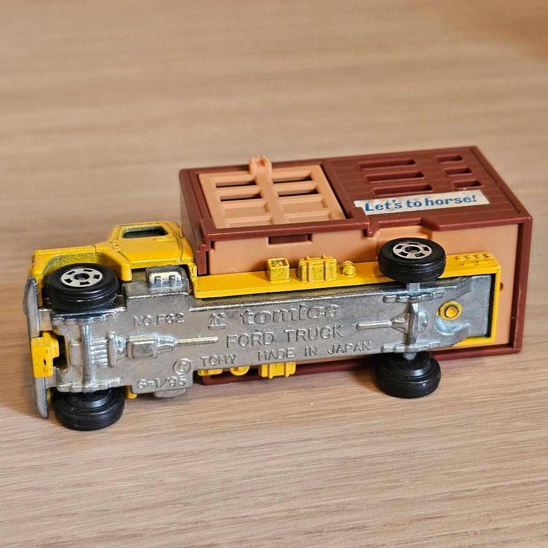 【トミカ/外国車シリーズ】No.F27 フォード キャトル トラック 青箱 美品