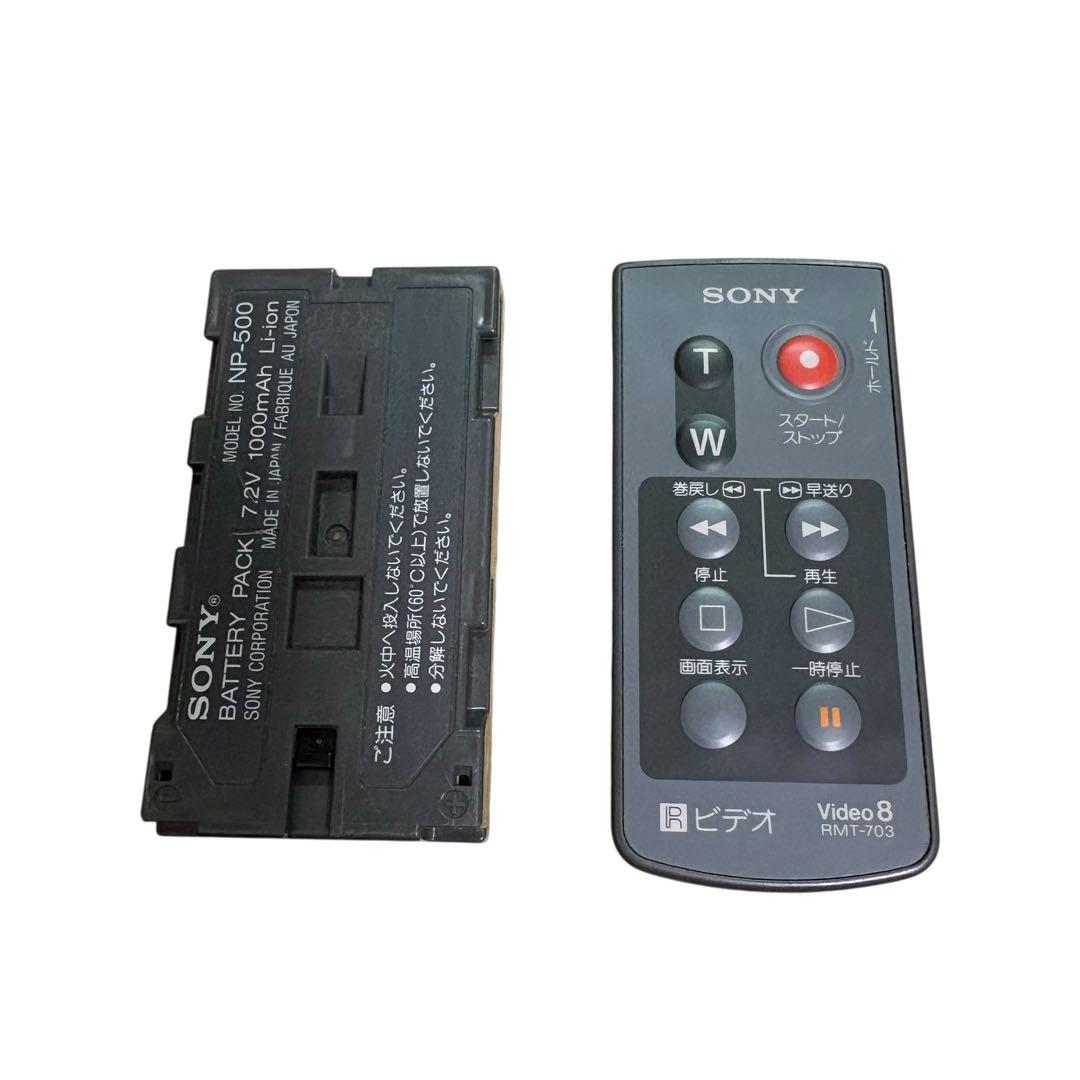 SONY CCD-TR1 ビデオカメラ 本体 SONY Hi8 8mmビデオ