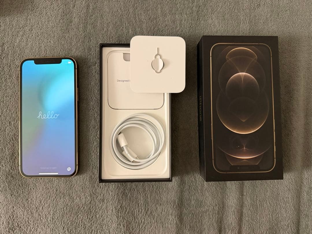 iPhone 12 Pro, Gold, 256GB SIMフリー