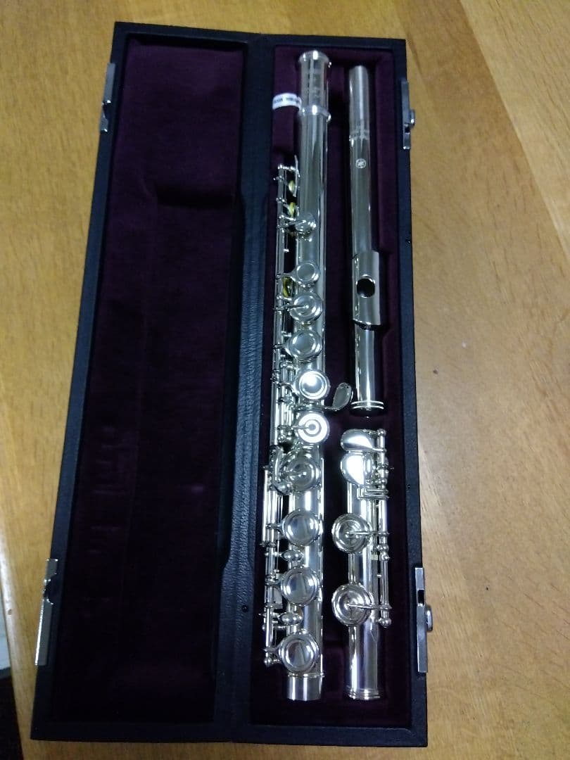 ローズ★YAMAHA フルート 517 本体 頭部管銀製