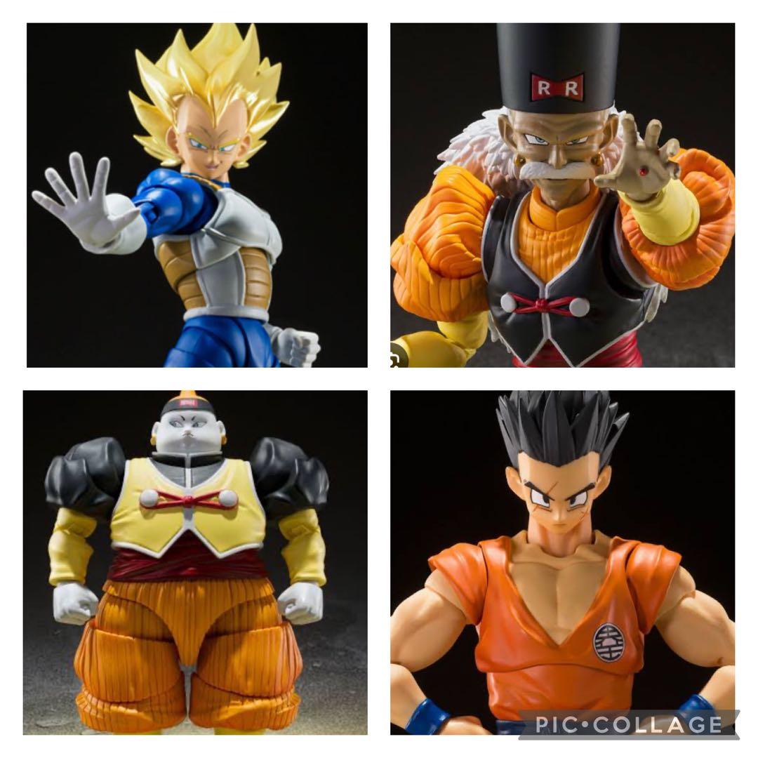 S.H.Figuarts 人造人間19号20号　ベジータ　ヤムチャドラゴンボール