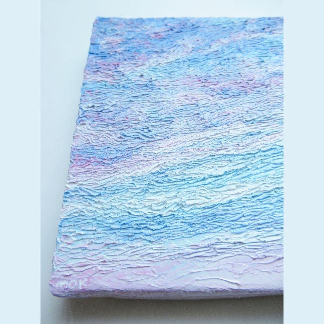 ［匿名で配送］ 一点もの 空 星 油絵 油彩 絵