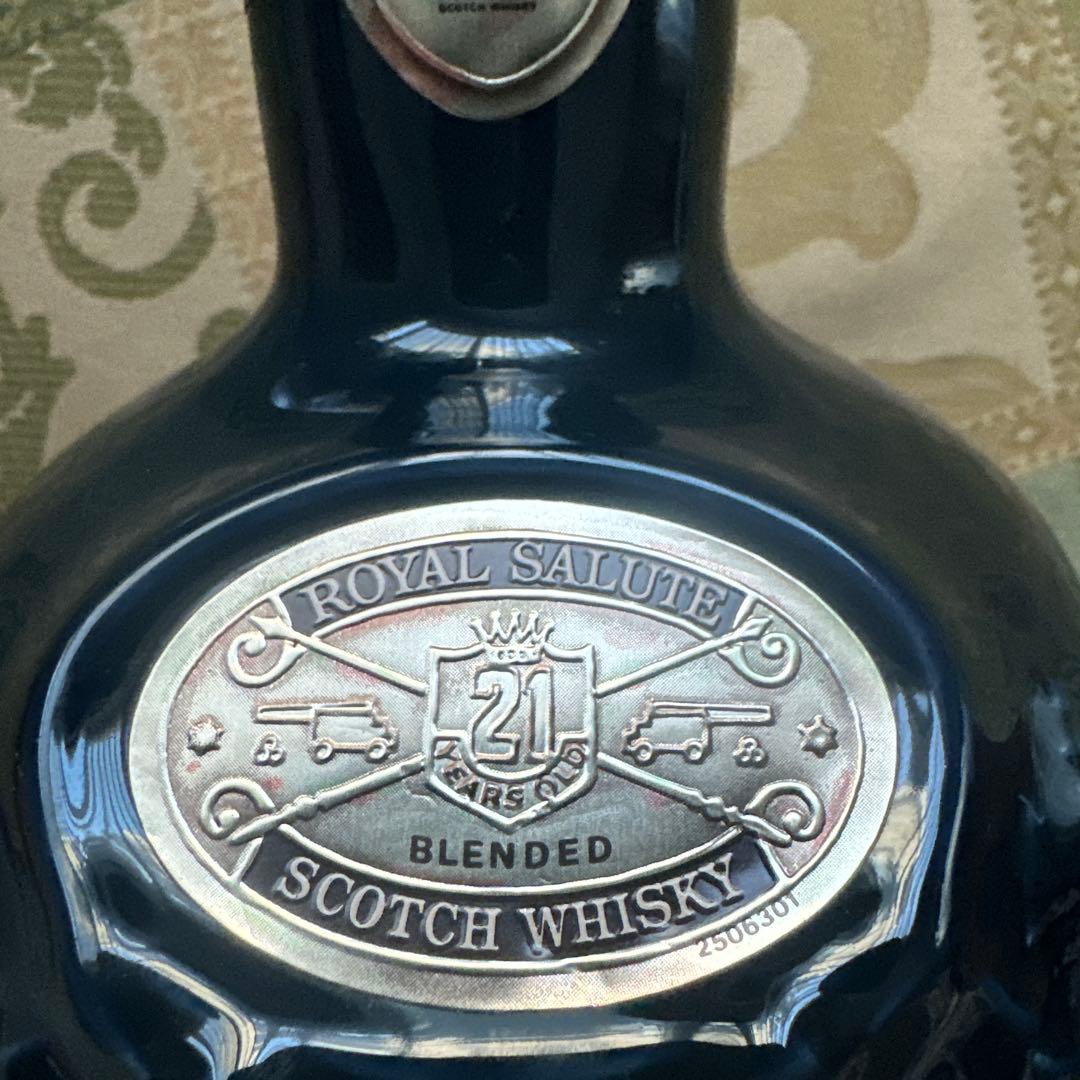  Salute 21年 ブレンデッドウイスキー陶器