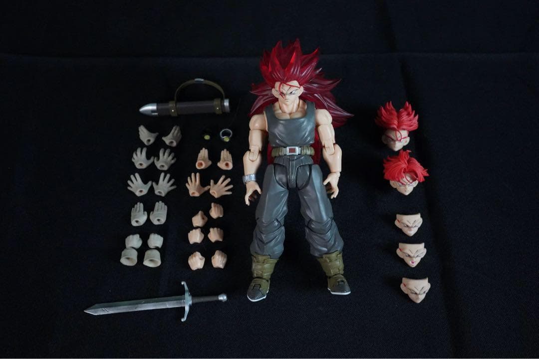 激レア 海外限定s.h.figuartsトランクス 超サイヤ人3 ゴット クリア