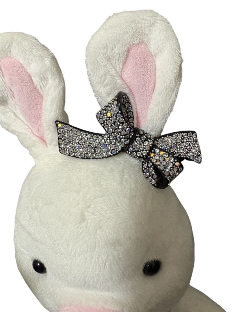 美男ですね ぶたうさぎ ネックレス リボンバレッタ