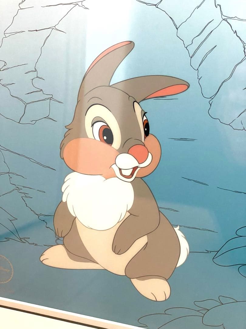 ディズニー バンビ 限定5000枚 セル画 絵画