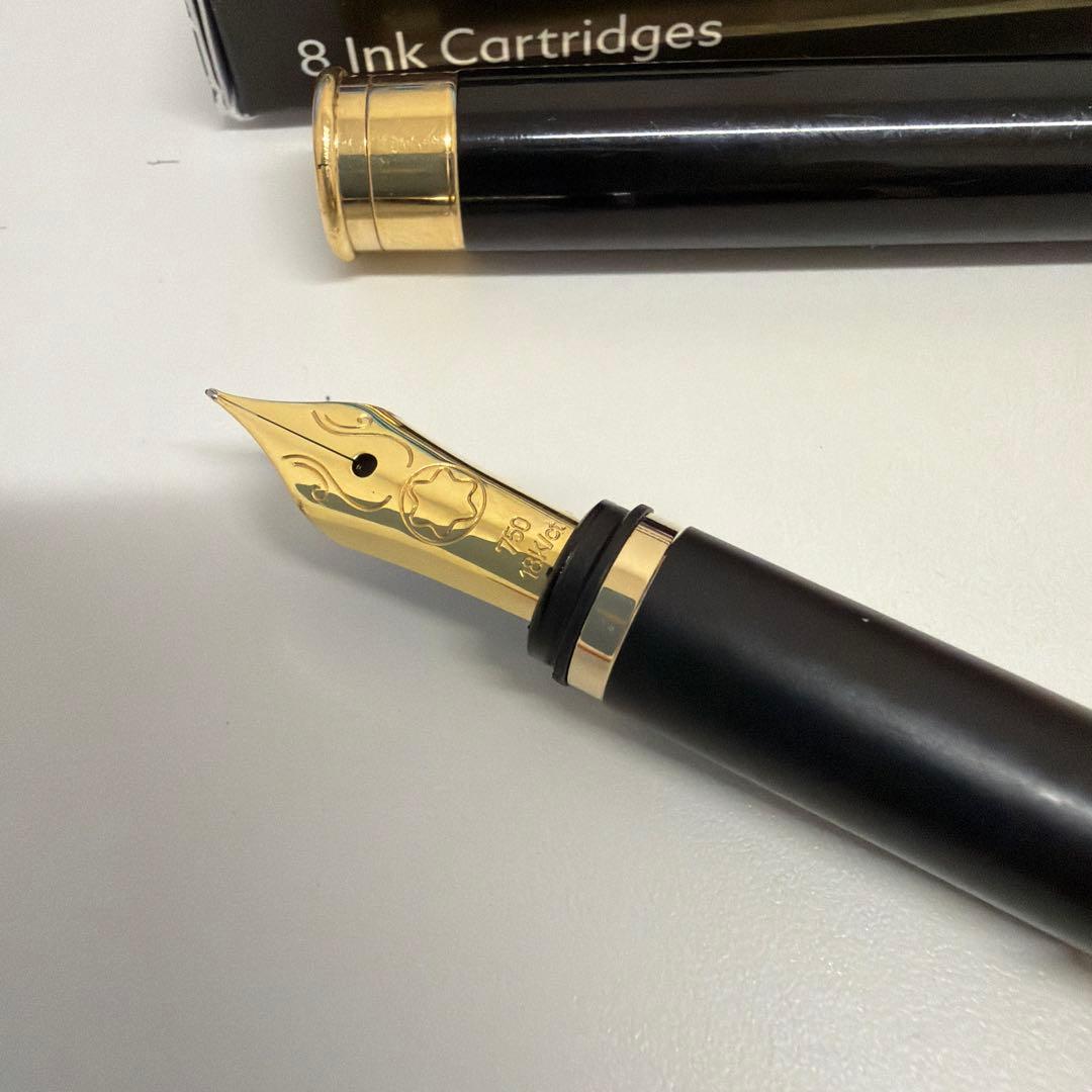 MONT BLANC万年筆　ノブレスオブリージュ　純正リフィル付