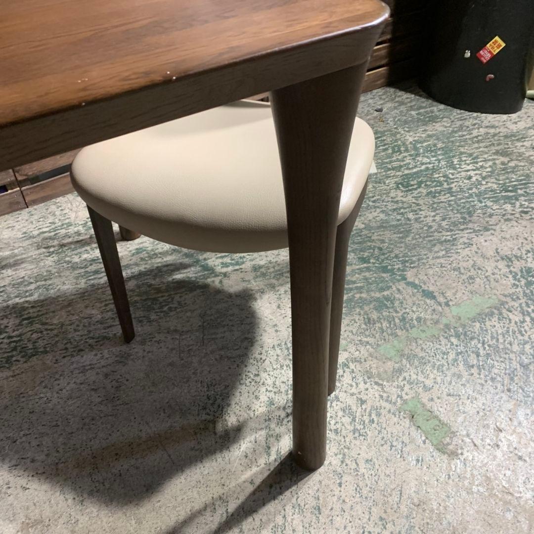 I537\" karimoku W900 ダイニングセット 3点 ブラウン