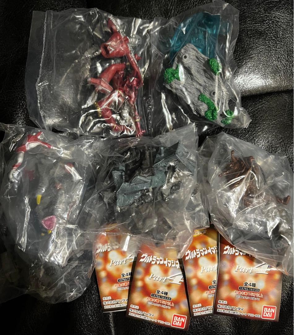 HGシリーズ　ウルトラマンイマジネイションpart4 全4種 コンプリートセット