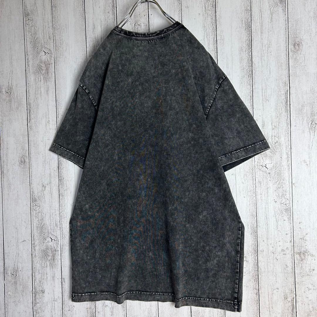 284【人気デザイン】アレキサンダーワン☆プリントロゴTシャツ ウォッシュド