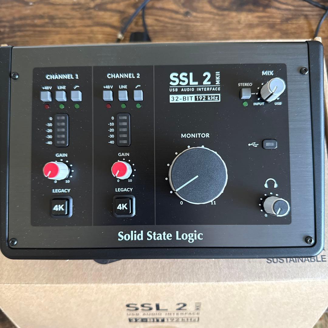 SSL 2 MK2 USBオーディオインターフェイス