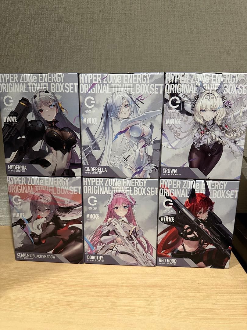 ZONe 勝利の女神:NIKKE メガニケ コラボタオル 1弾 全6種