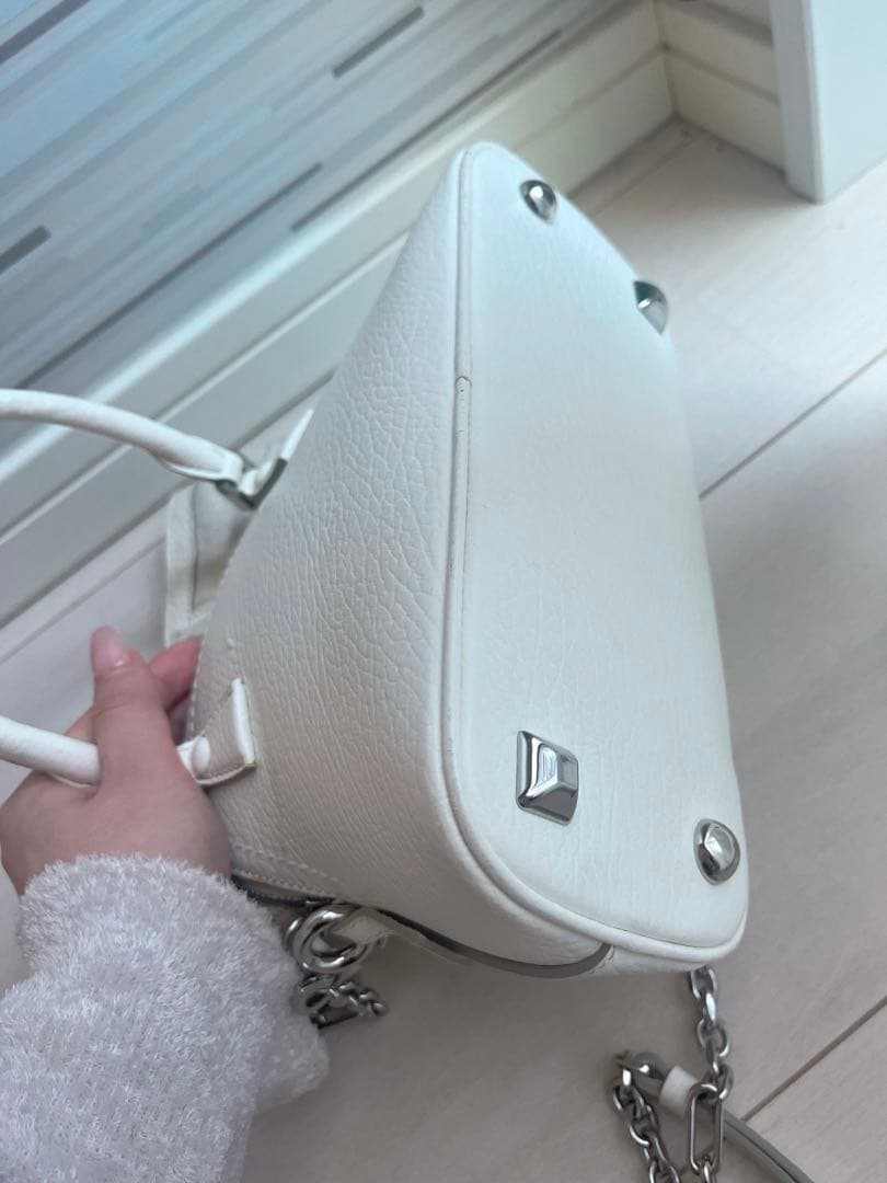 メゾンマルジェラ 5AC マイクロ S56WG0081 2way 白 シロ