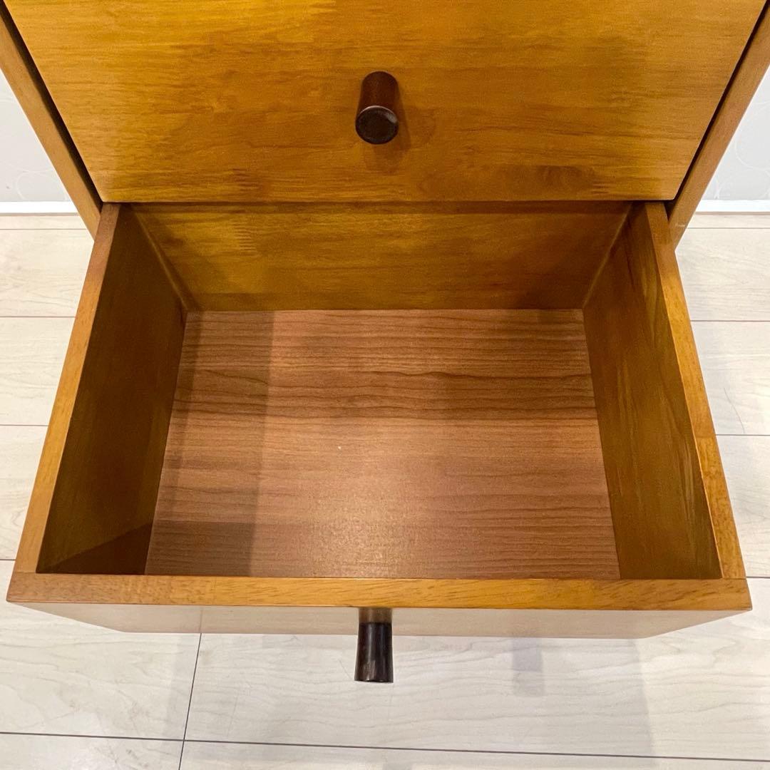 【弘益】KOKOA 天然木 キャビネット サイドチェスト 収納家具 北欧風