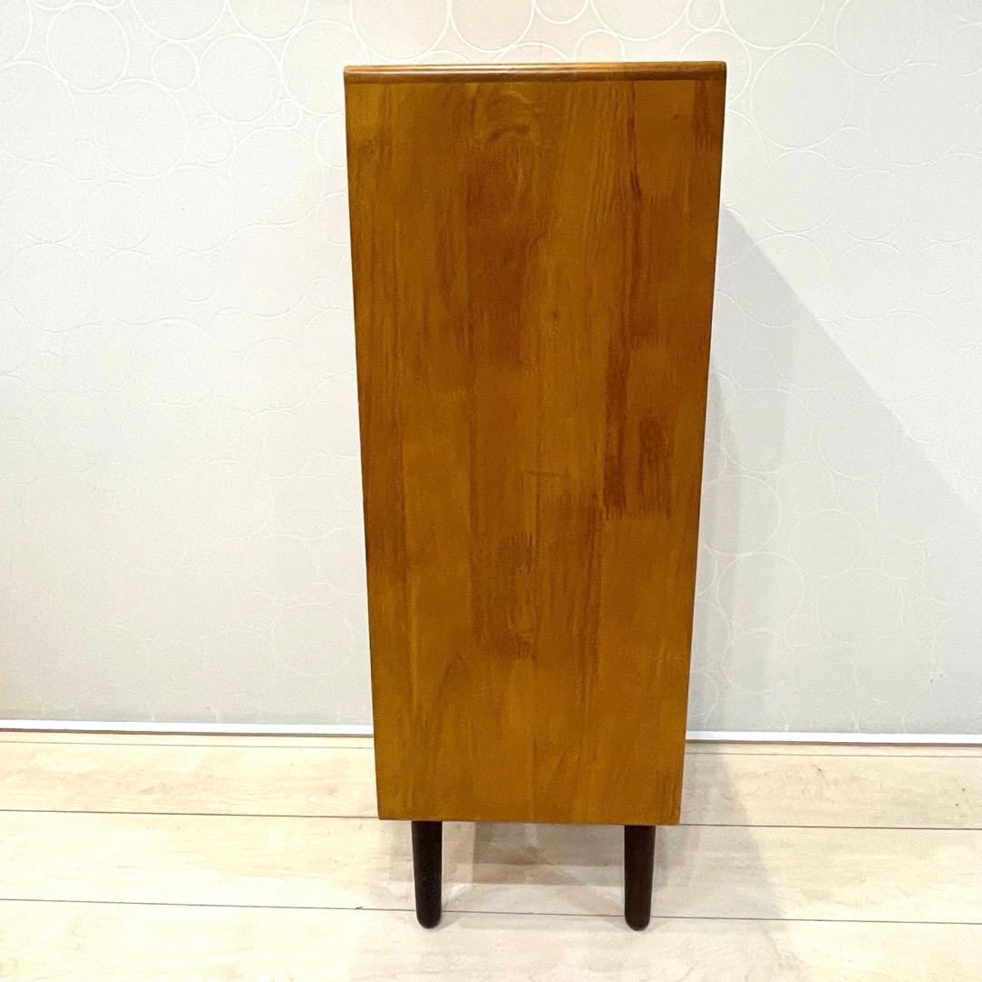 【弘益】KOKOA 天然木 キャビネット サイドチェスト 収納家具 北欧風