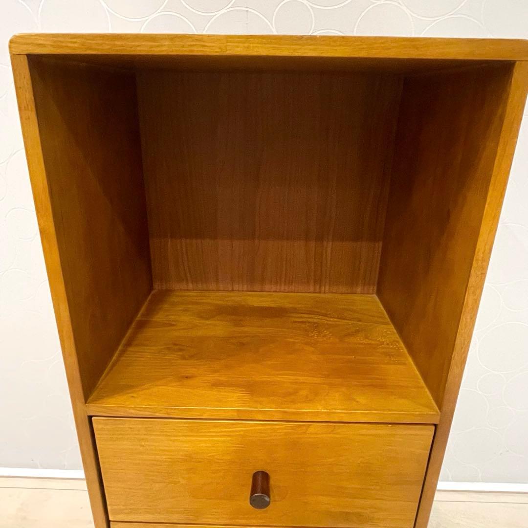 【弘益】KOKOA 天然木 キャビネット サイドチェスト 収納家具 北欧風