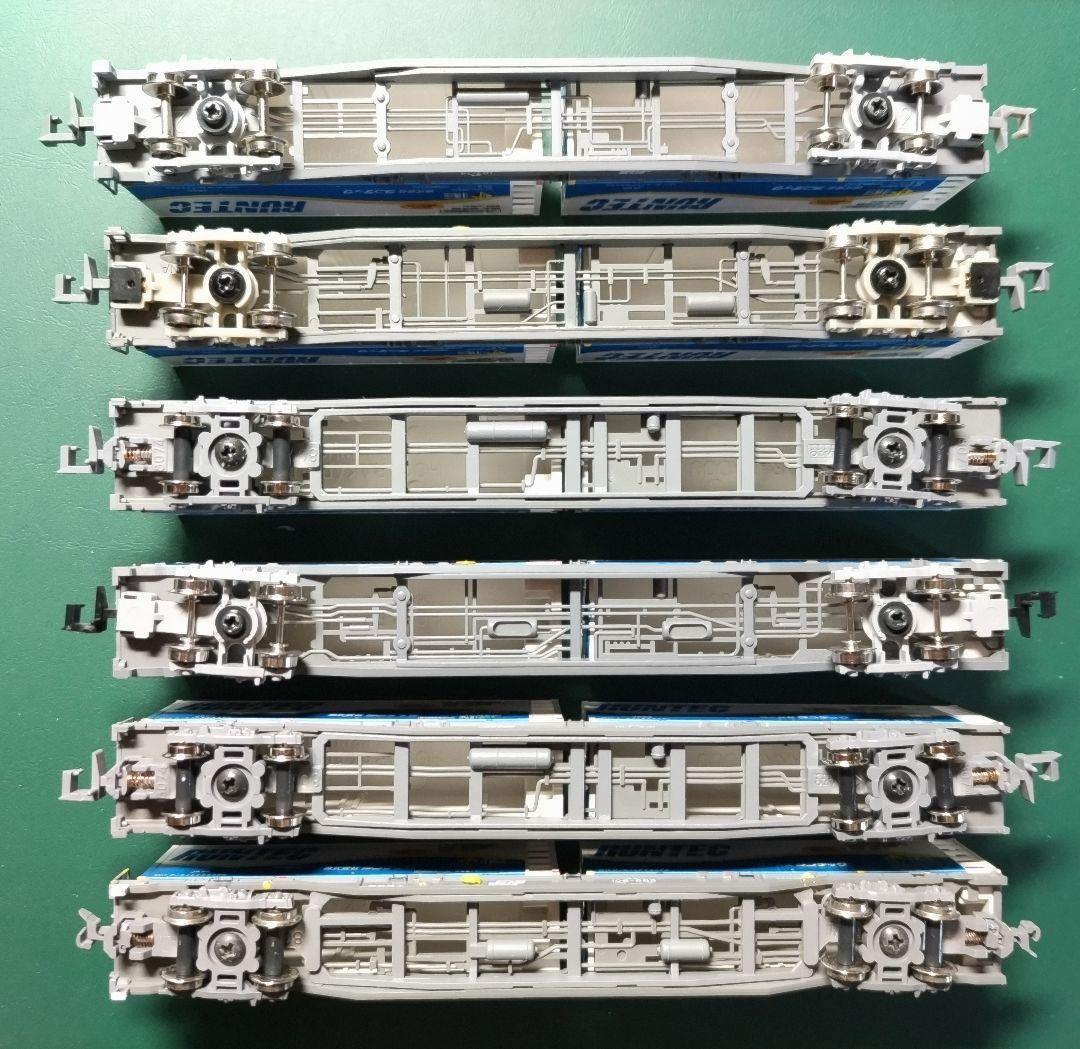 Nゲージ コキ106.107(UF42A-3000コンテナ積 ㈱ランテック)６両