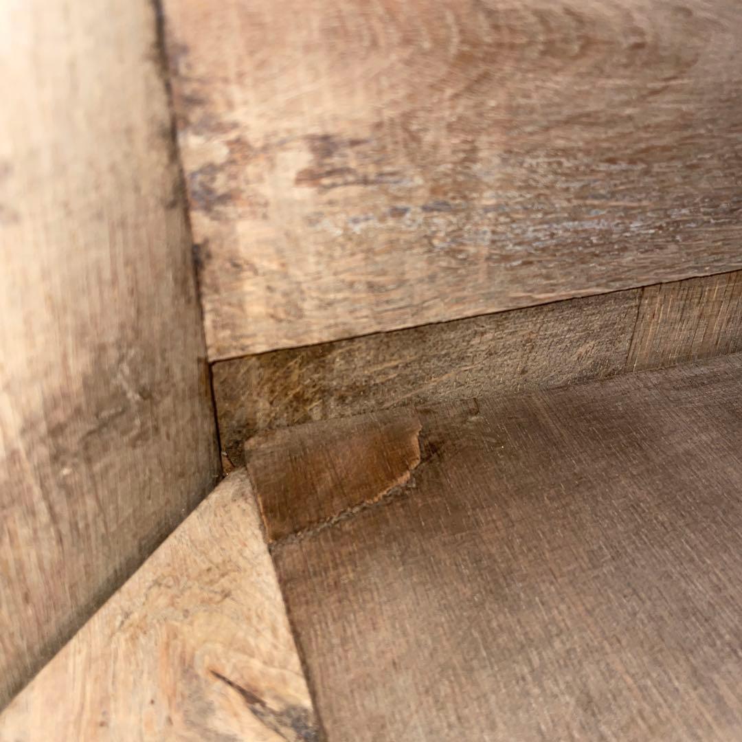 年末・年始SALE ビンテージ ドロワーコンソールキャビネット 剥離