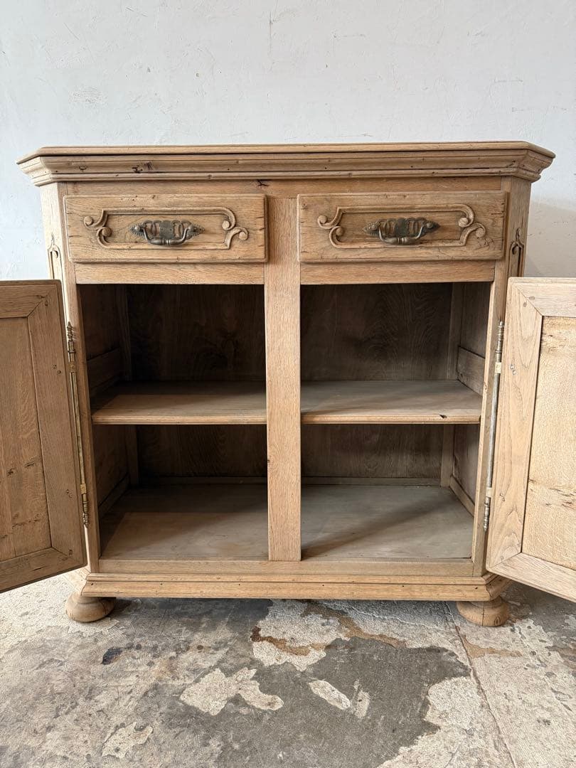 年末・年始SALE ビンテージ ドロワーコンソールキャビネット 剥離