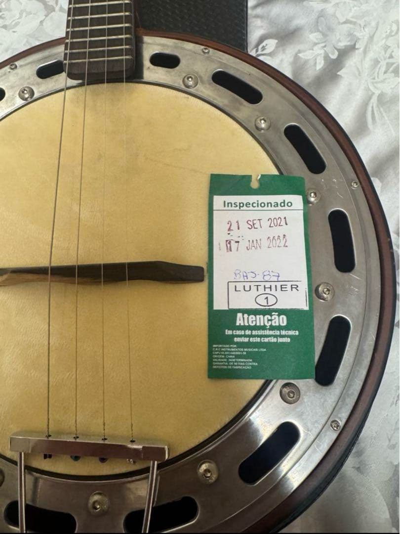 バンジョー 4弦 ケース付きマルケス製のバンジョー、完璧な状態です