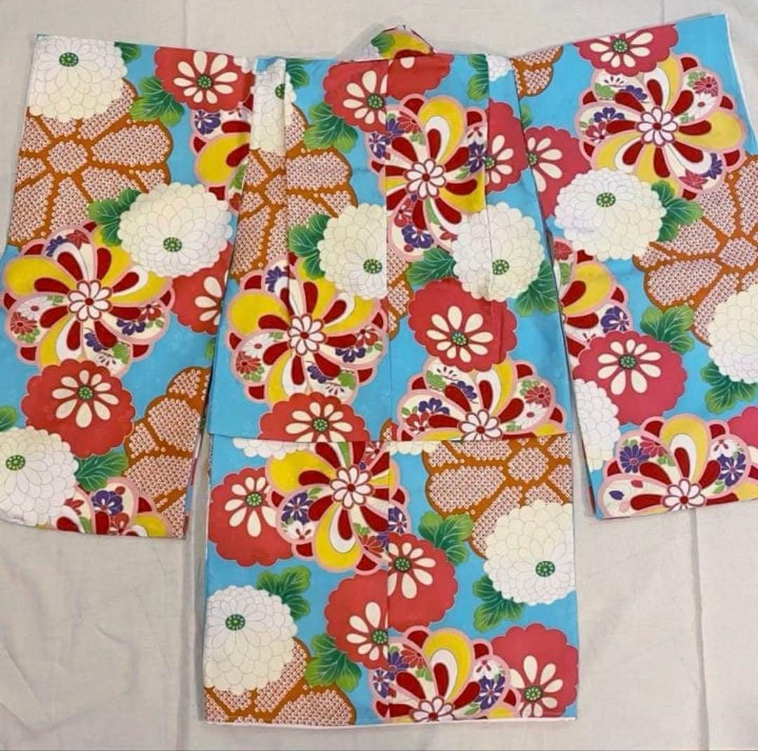 【新品】七五三 着物 三歳　3歳　着物　被布　セット　未使用