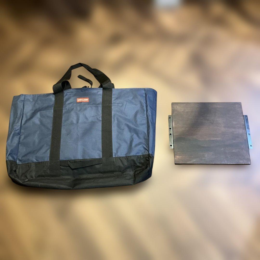 フィールドラック/ユニフレーム x 4台＋連結用天板 / キャンプギークス