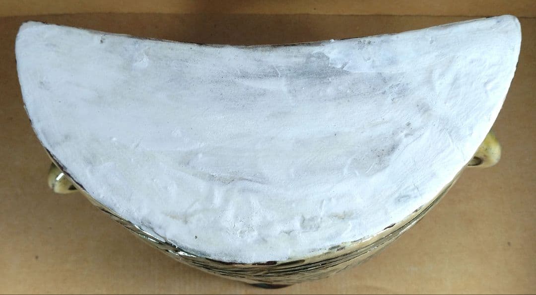 【本物保証】金城次郎 魚紋抱瓶 共箱 栞 美品 壷屋焼 人間国宝 ｗ23.5㎝