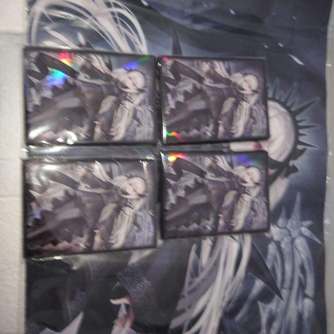 サ*ト様 遊戯王　光なき影ア＝バオ・ア・クゥー　スリーブ80枚&プレイマット