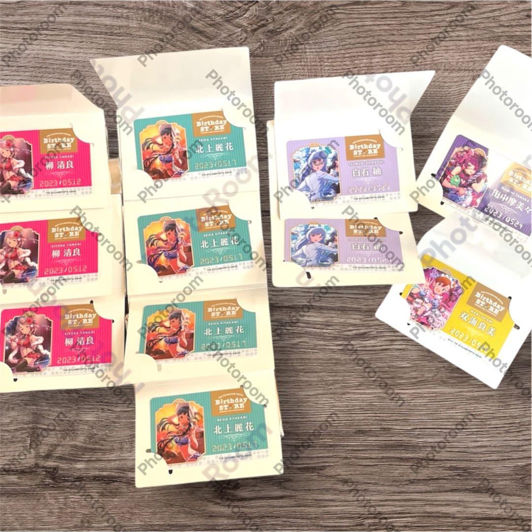 まとめ売り アイドルマスター ステッカー・カードセット