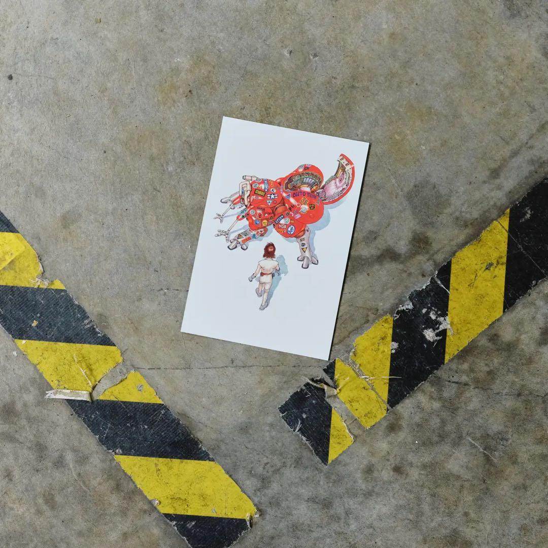 士郎正宗の世界展 大友克洋 攻殻機動隊 Tシャツ L ポスター ポストカード