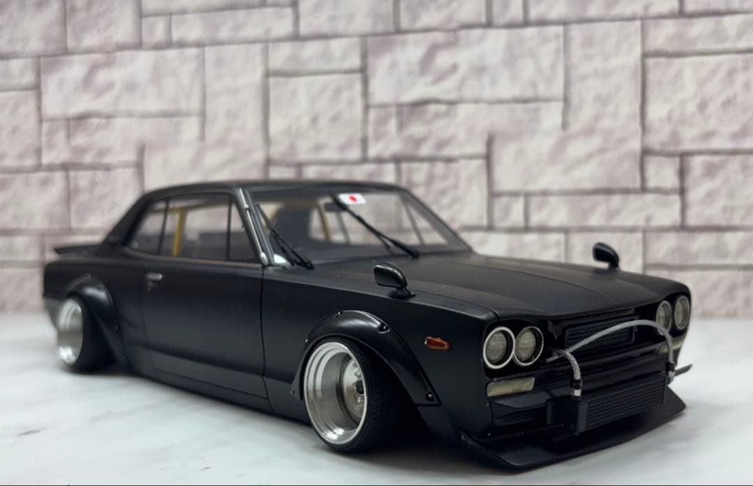 1/18イグニッションモデル ハコスカGTR 鉄ッチン深リムカスタム