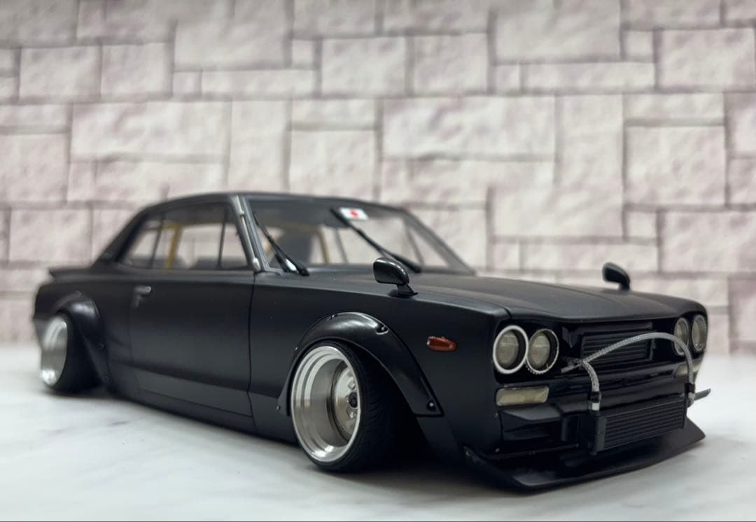 1/18イグニッションモデル ハコスカGTR 鉄ッチン深リムカスタム