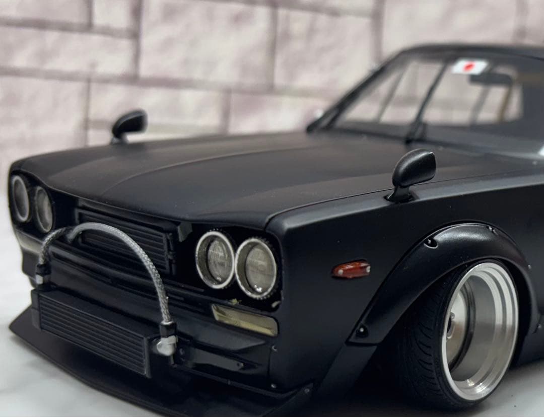 1/18イグニッションモデル ハコスカGTR 鉄ッチン深リムカスタム