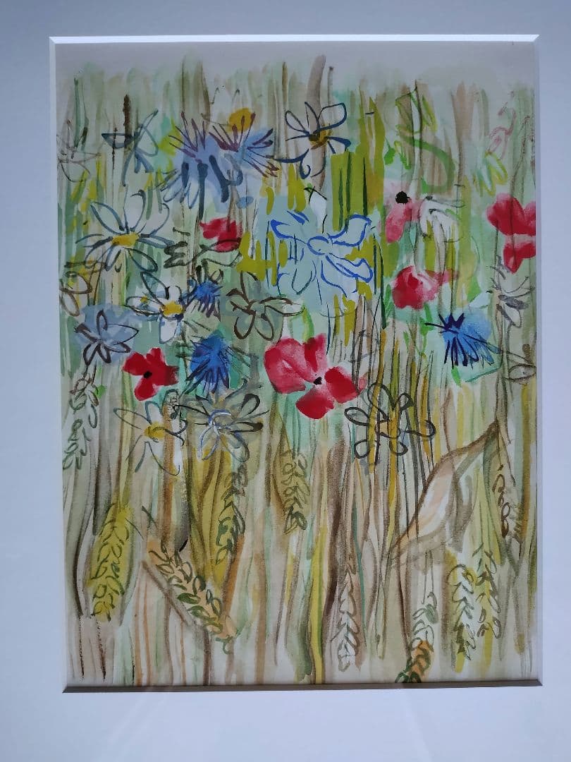 ラウル・デュフィ　挿画本『植物誌』よりコスモス