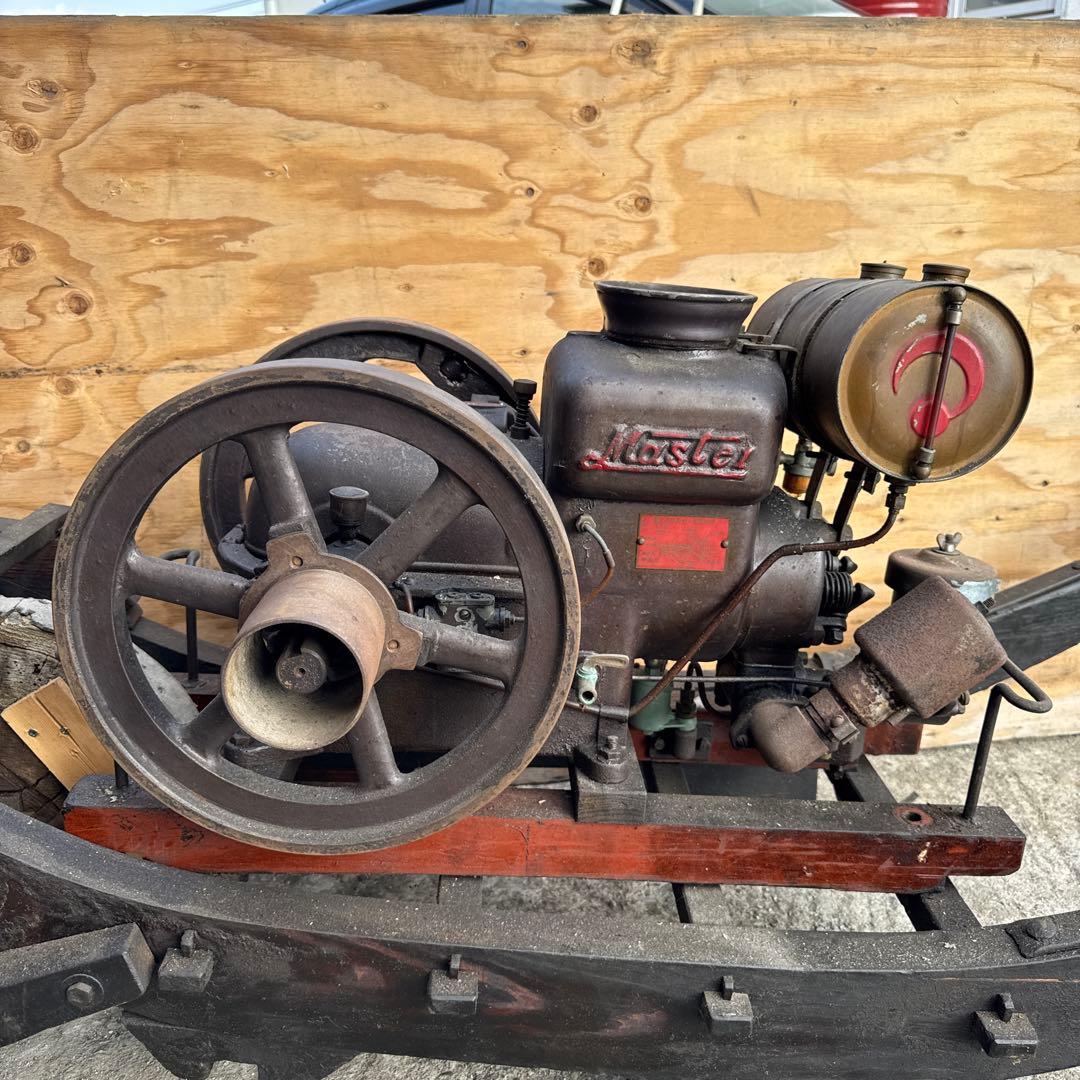 MASTER 石油発動機エンジン レトロ　マスター(吉田製作所)