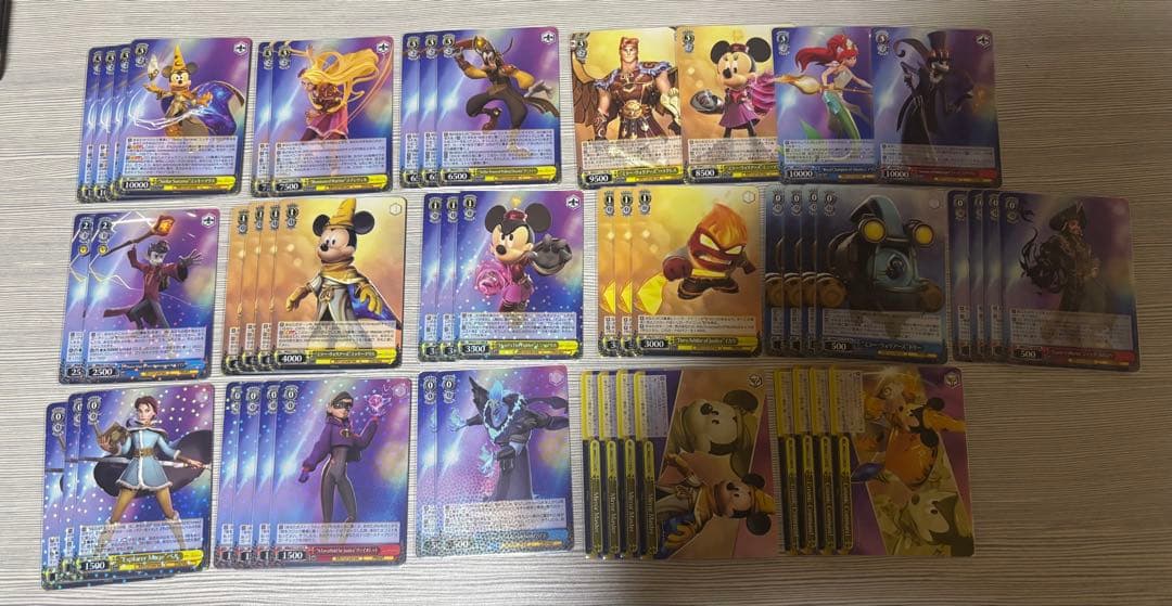 ヴァイス　disneyミラーウォリアーズ　デッキ&パーツ