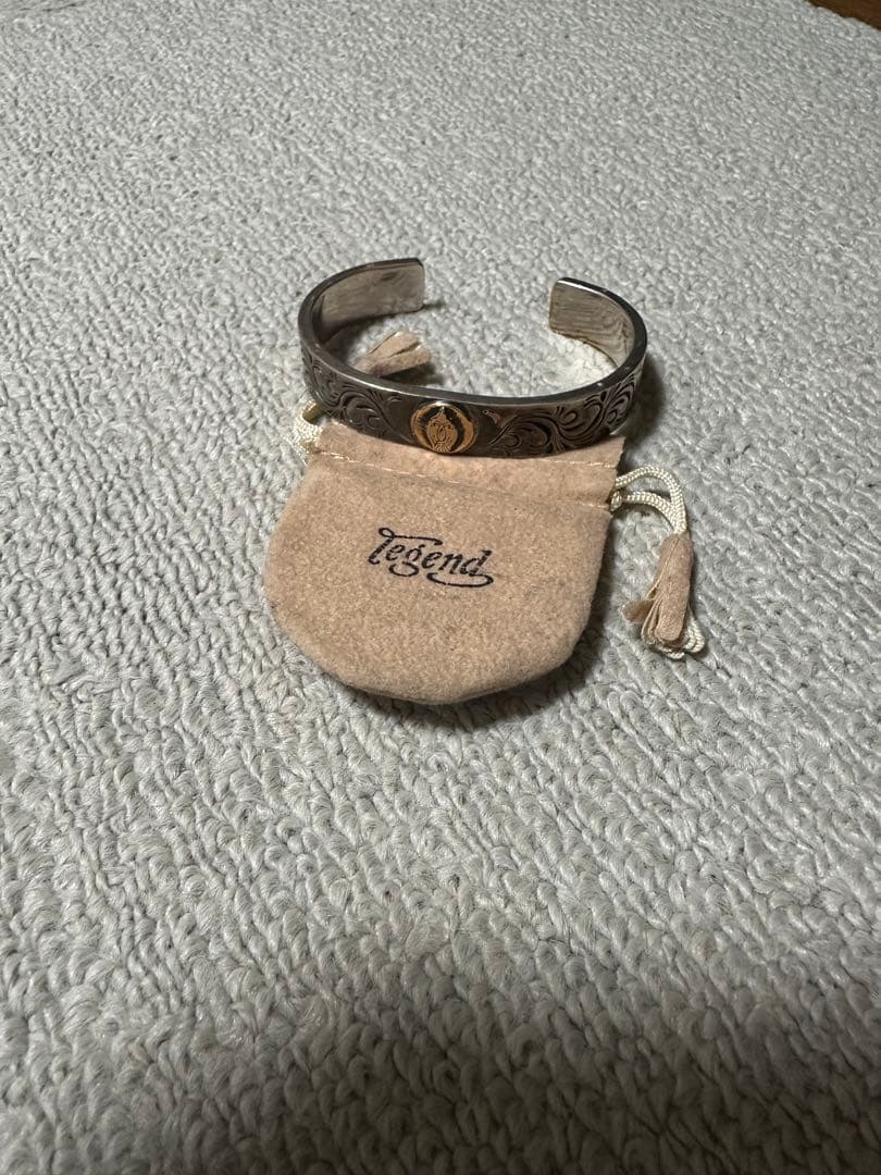 希少！！legend【レジェンド】バングル SV925×K22