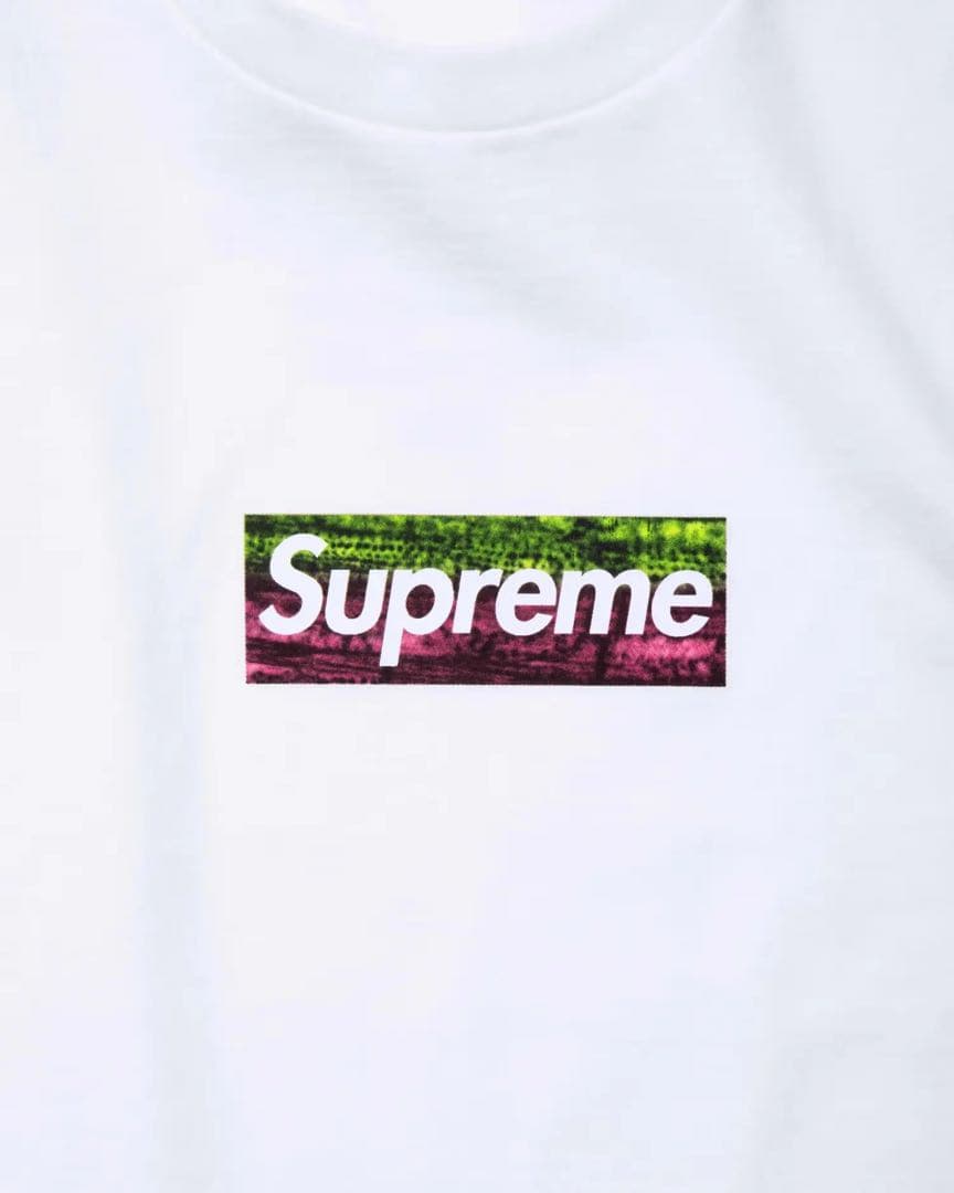 トップス Supreme LA Fire Relief Box Logo Tee