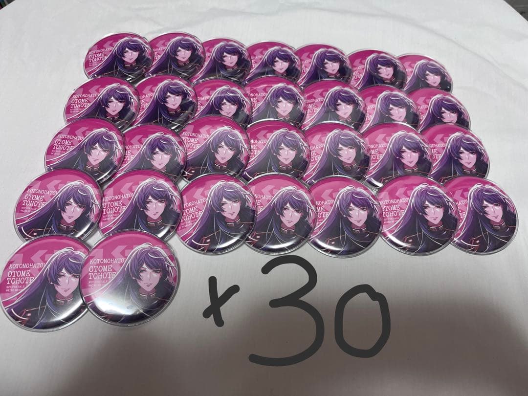 ヒプマイ 中王区 言の葉党 東方天乙統女 CD特典缶バッジ