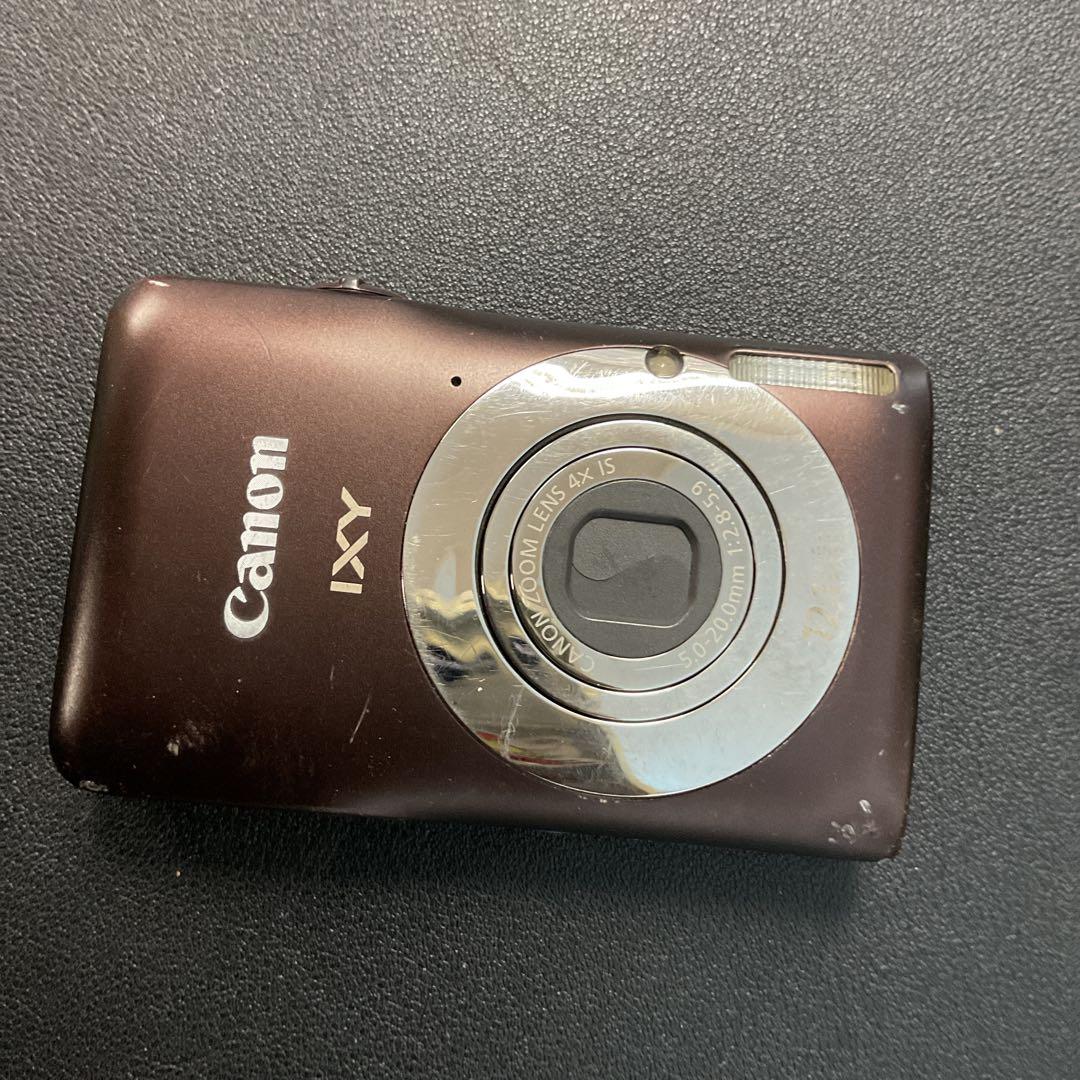 M1137 Canon IXY 200F コンパクトデジタルカメラ ブラウン