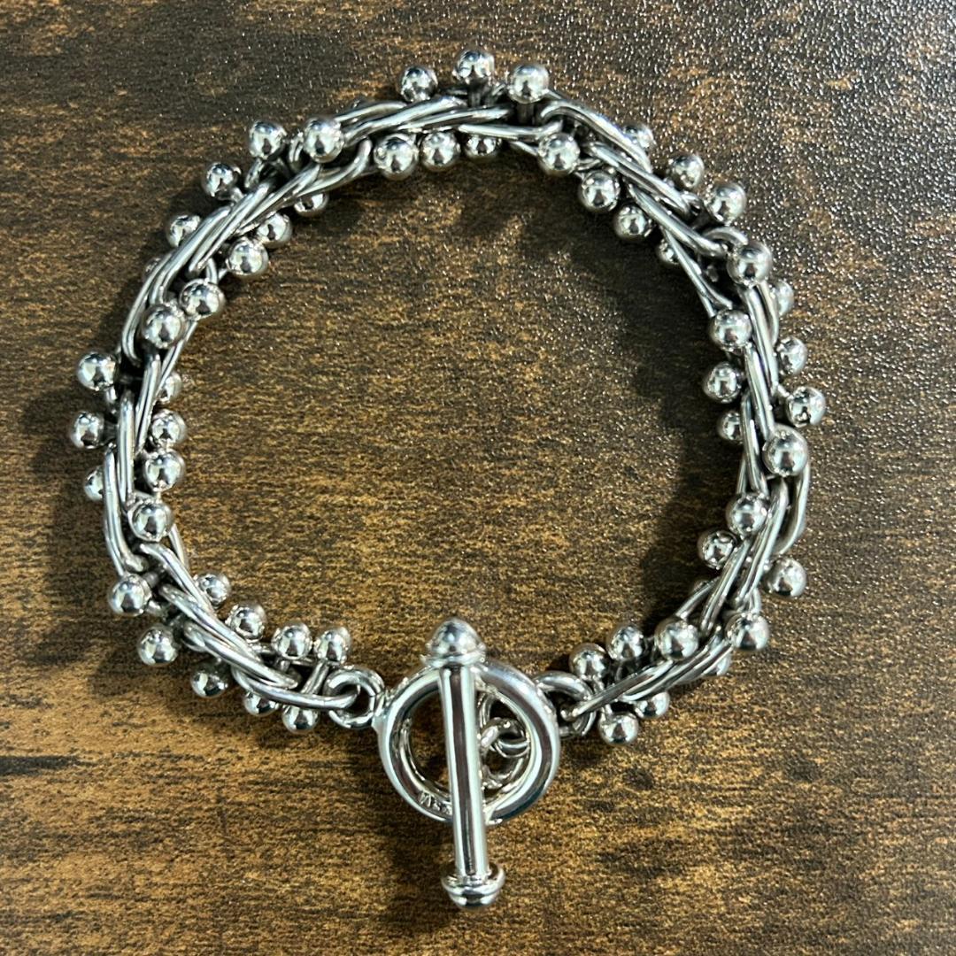 メキシコ製 MEXICO 21cm VINTAGE DNA ブレスレット 925