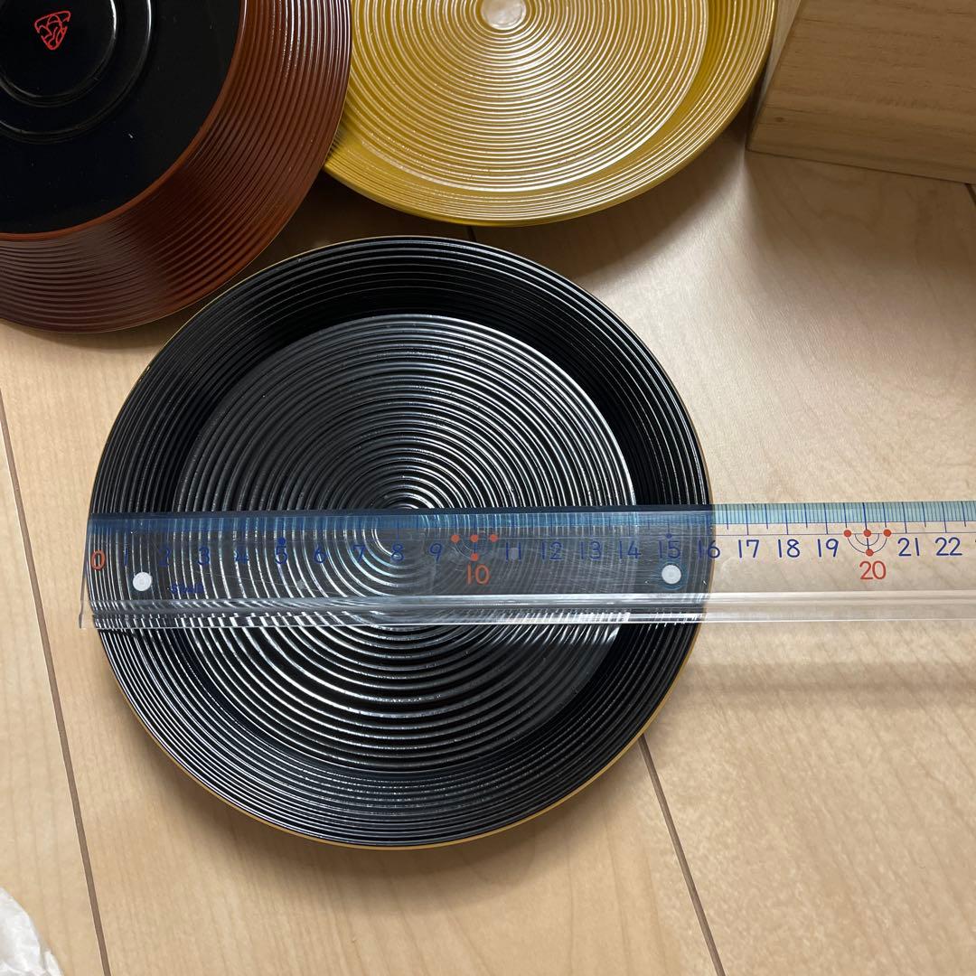 哲公房　漆器皿5枚セット