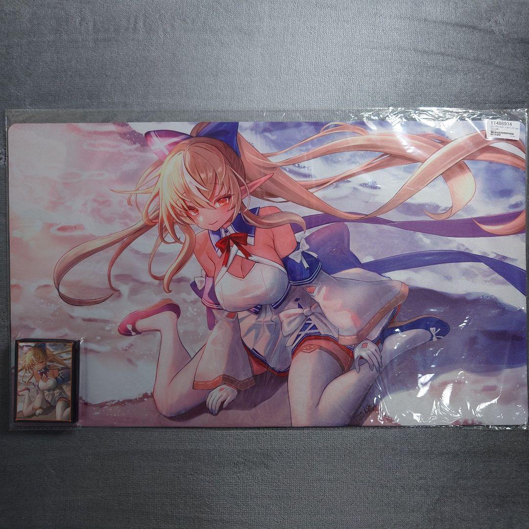 α1 ホロライブ 私服&眼鏡&部屋 白銀ノエル スリーブ&プレイマット