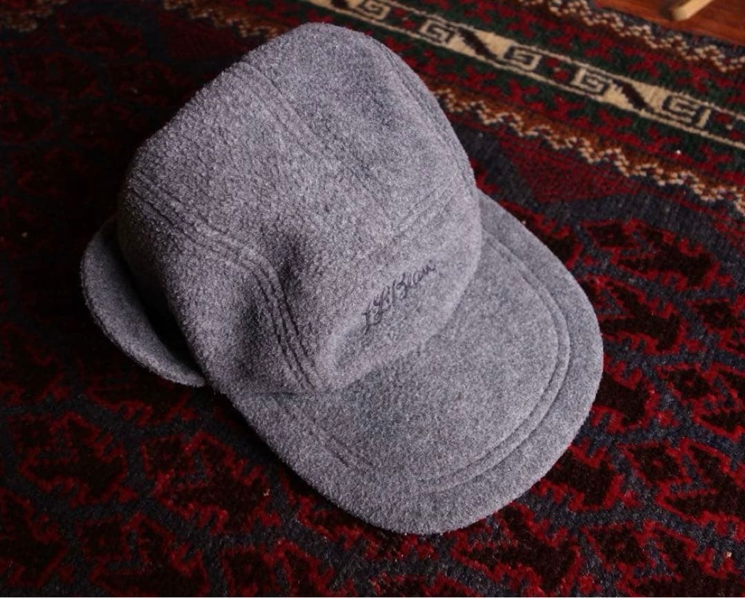 l.l.bean フリースキャップ L USA製 polartek ポーラテック