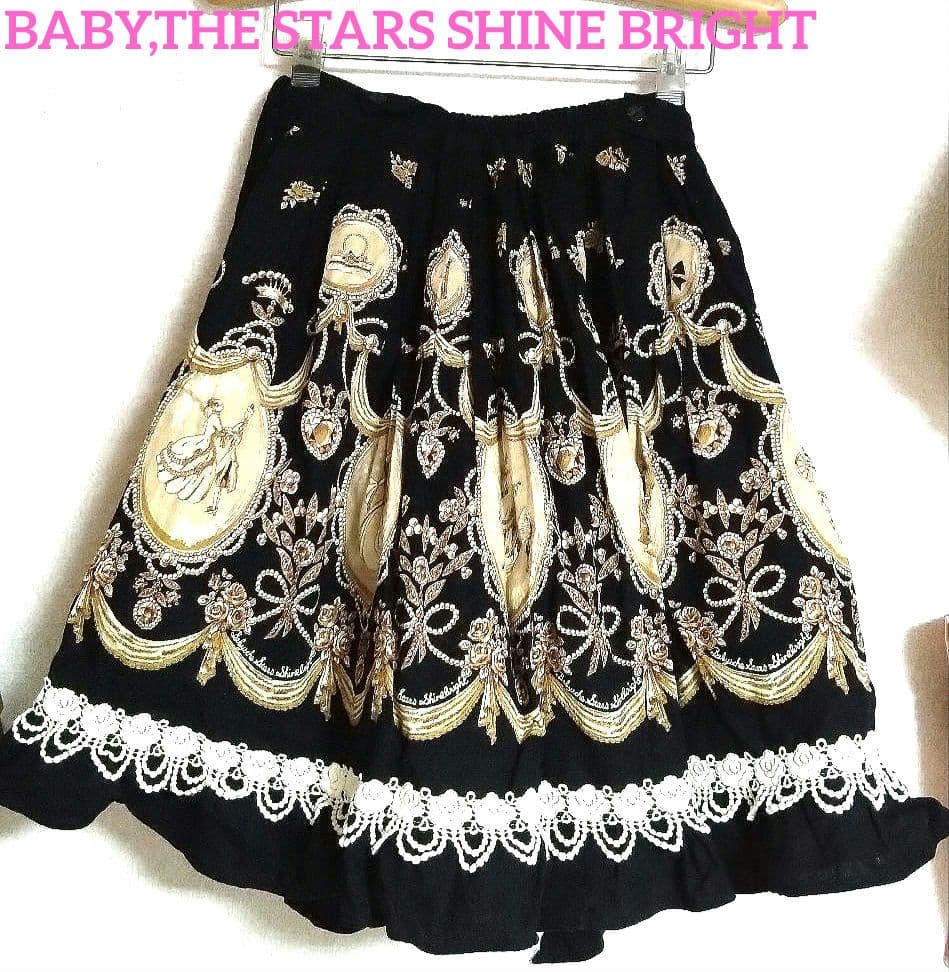 BABY,THE STARS SHINE BRIGHT　シンデレラ柄　スカート