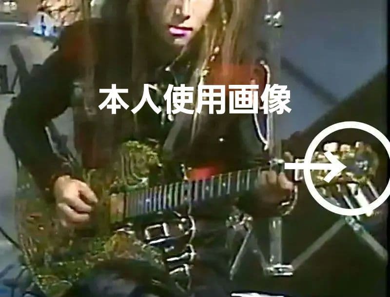 【良・美品】アメーバペイント・hideモデル。モッキンバードエレキギター。